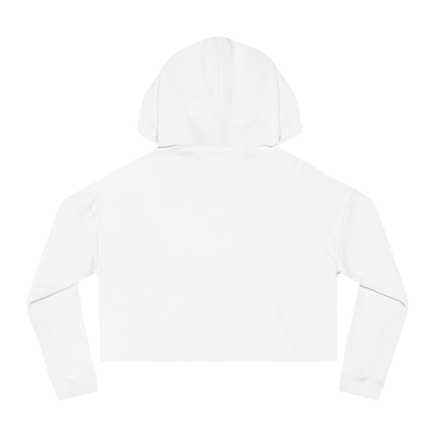 Cute bubu cropped hooded sweatshirt