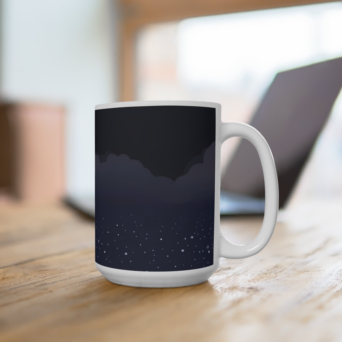 Bubu holding star mug